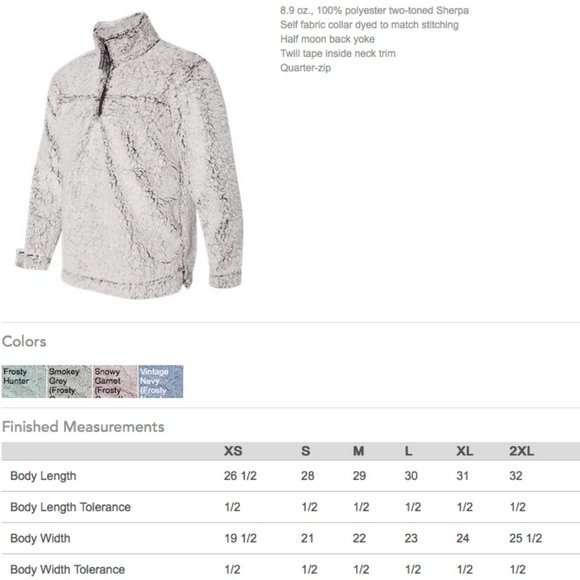 Boxercraft Sherpa 1/4 Zip Pullover - Natural - Size Large - Picture 2 of 3